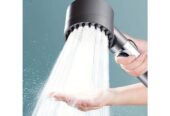 سردوش حمام ۴ حالته سیلیکونی افزایش فشار آب